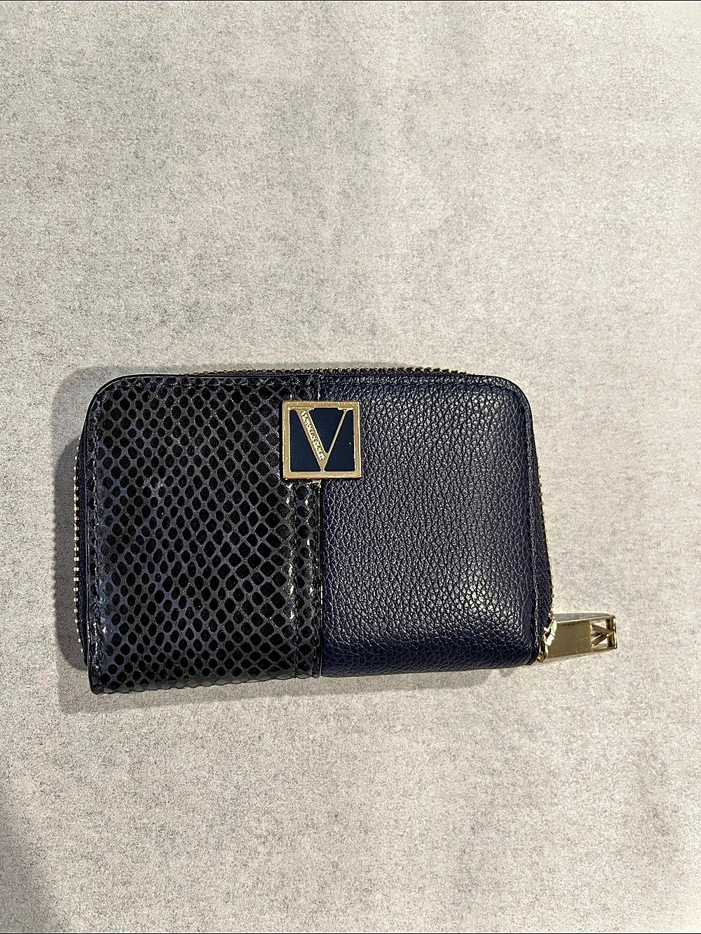 Victoria's Secret Black Zip-Around Wallet